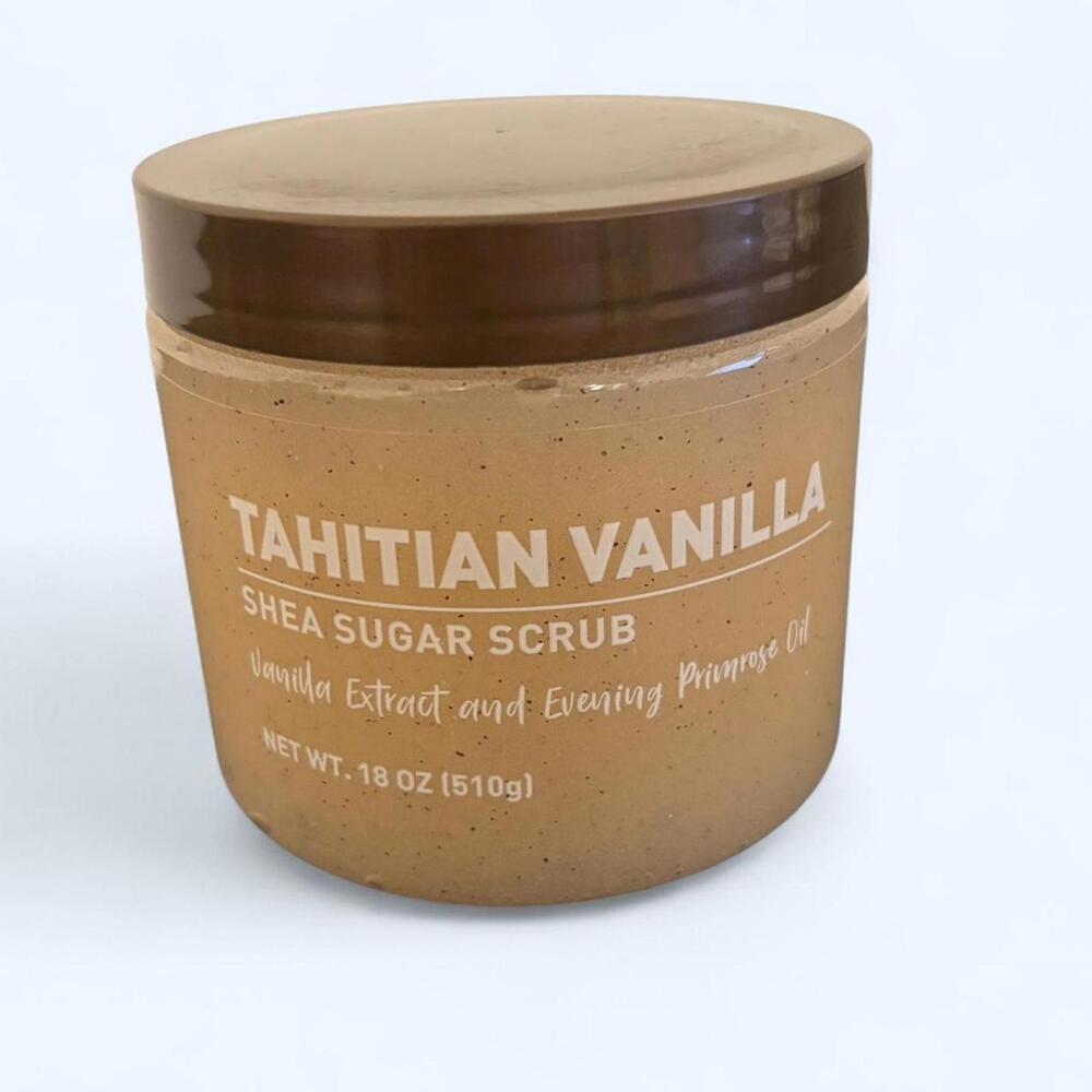 walmart tahitian vanilla shea sugar scrub